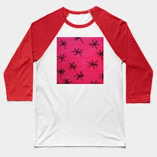 Abstract Fluoro 14 Baseball T-Shirt